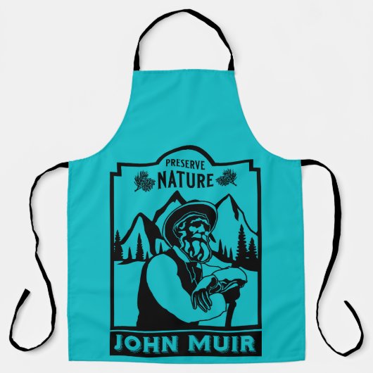 John Muir Day Schürze (Vorderseite)