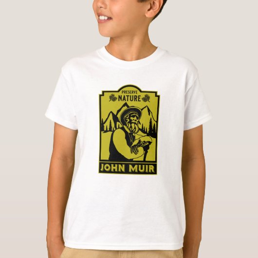 John Muir Day T-Shirt (Vorderseite)