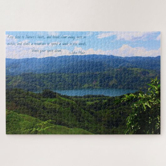 John Muir, der Zitat-Puzzlespiel inspiriert Puzzle (Horizontal)
