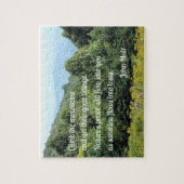 John Muir klettert über die Berge und holt ihr Gut Puzzle (Vertikal)