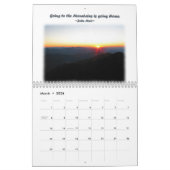 John Muir-Natur-Zitate: Neueres verfügbar! Kalender (Mär 2026)