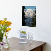 John Muir Nature Quote Landschaftlich Mount Rainie Foliendrucke (Ablage(Küche))