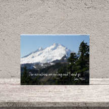 John Muir Quote Mountain