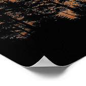 John Muir quote Poster (Ecke)