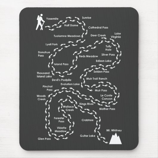 John Muir-Spur Mousepad (Vorne)