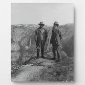 John Muir Teddy Roosevelt Yosemite Nationalpark Fotoplatte (Vorderseite)