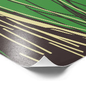 John Muir Trail California Reiseplakat. Fotodruck (Ecke)