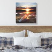 John Muir Trail Camp Sunrise - Sierra Nevada Leinwanddruck (Insitu (Schlafzimmer))