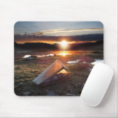 John Muir Trail Camp Sunrise - Sierra Nevada Mount Mousepad (Mit Mouse)