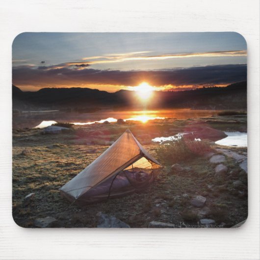 John Muir Trail Camp Sunrise - Sierra Nevada Mount Mousepad (Vorne)