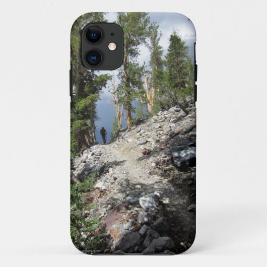 John Muir Trail Hiker - Sierra Nevada Case-Mate iPhone Hülle (Rückseite)