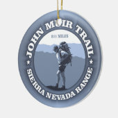 John Muir Trail Keramik Ornament (Links)