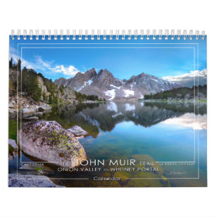 John Muir Trail - Onion Valley to Whitney Portal - Kalender