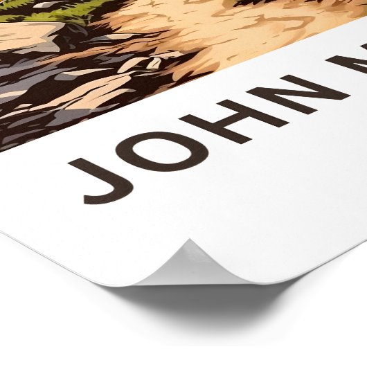 John Muir Trail Poster (Ecke)