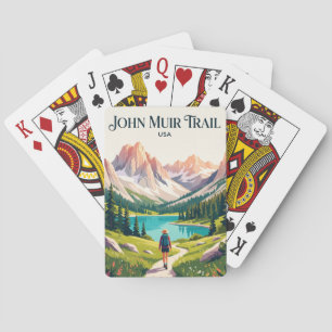 John Muir Trail USA Spielkarten