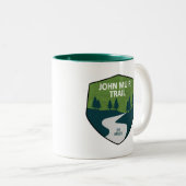 John Muir Trail Zweifarbige Tasse (VorderseiteRechts)