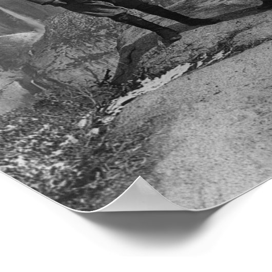 John Muir und Teddy Roosevelt Poster (Ecke)