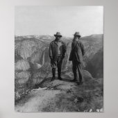 John Muir und Teddy Roosevelt Poster (Vorne)