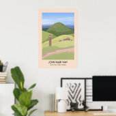 John Muir Way Scotlands Great Trails Poster (Heimbüro)