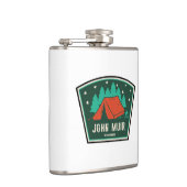 John Muir Wilderness California Camping Flachmann (Rechts)