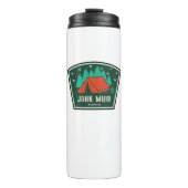 John Muir Wilderness California Camping Thermosbecher (Vorderseite)