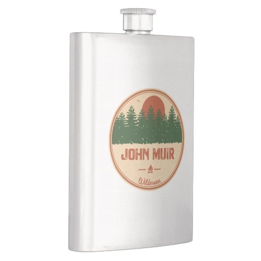 John Muir Wilderness California Flachmann (Rechts)