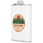 John Muir Wilderness California Flachmann (Links)