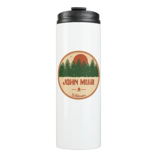 John Muir Wilderness California Thermosbecher (Vorderseite)