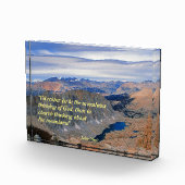 John Muir Zitat Fotoblock (Rechts)