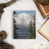 John Muir Zitat Landschaftlich Mount Rainier Notizblock