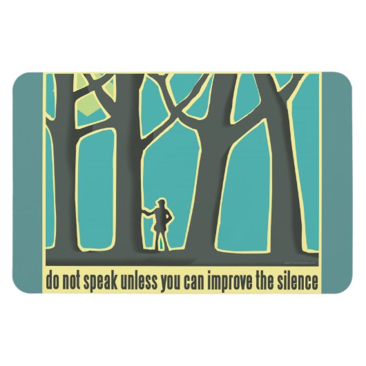 John Muir Zitat Magnet (Horizontal)