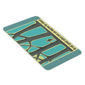 John Muir Zitat Magnet (Rechte Seite)