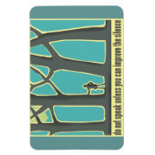 John Muir Zitat Magnet (Vertikal)