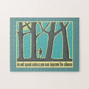 John Muir Zitat Puzzle