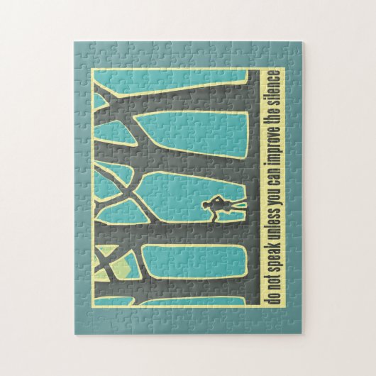 John Muir Zitat Puzzle (Vertikal)