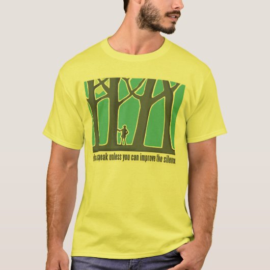 John Muir Zitat T-Shirt (Vorderseite)