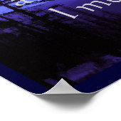 John Muir zitiert das Plakat der Berge (Ecke)