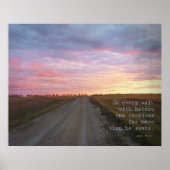 John Muir's Walk Poster (Vorne)