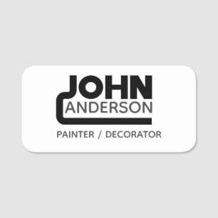 John Name Tag Namensschild