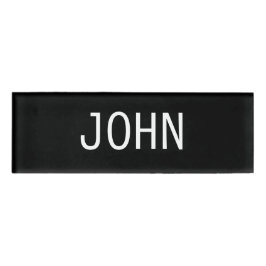 John-Namensschild Namenschild
