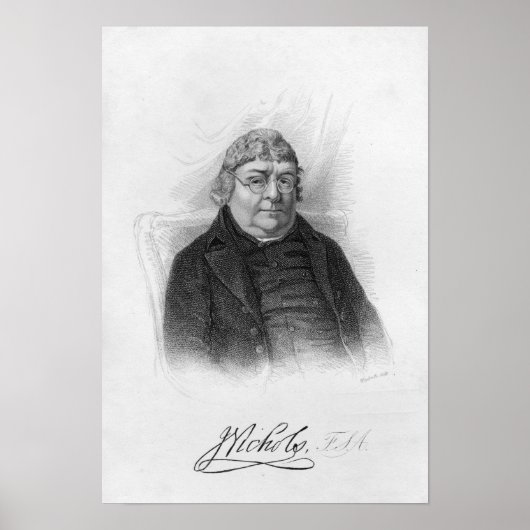 John Nichols, engraved by Woolnoth Poster (Vorne)