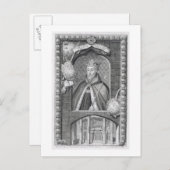 John of Gaunt, Herzog von Lancaster (1340-99) nach Postkarte (Vorne/Hinten)