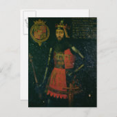 John of Gaunt, Herzog von Lancaster Postkarte (Vorne/Hinten)