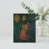 John of Gaunt, Herzog von Lancaster Postkarte (Stehend Vorderseite)