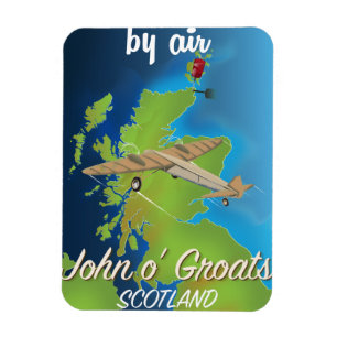 John O'Groats Schottland Vintage Poster Magnet