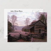 John Oliver Place Postkarte (Vorne/Hinten)