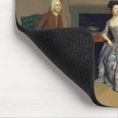 John Orde, mit seiner Ehefrau Anne und sein Mousepad (Ecke)