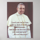 John Paul I Print Poster (Vorne)