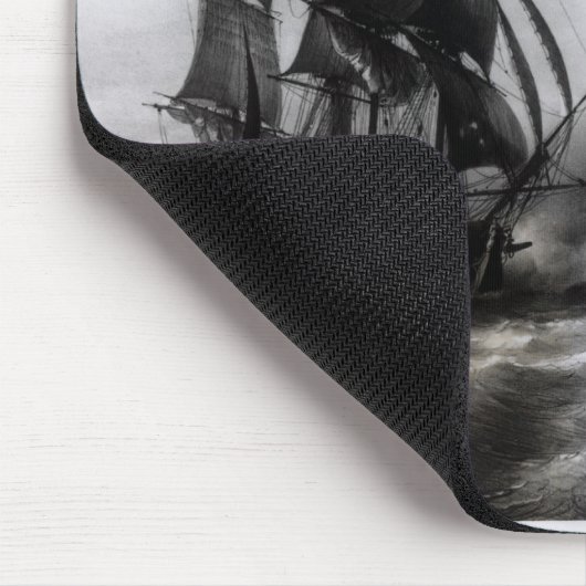 John Paul Jones "Förster-" Schiff, 1793 Mousepad (Ecke)