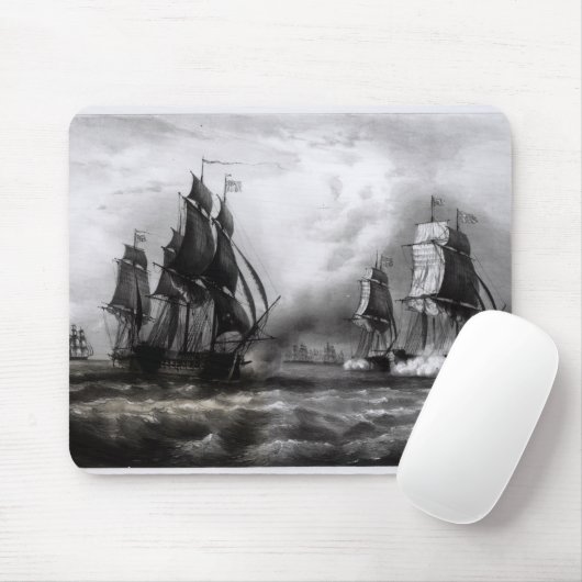 John Paul Jones "Förster-" Schiff, 1793 Mousepad (Mit Mouse)